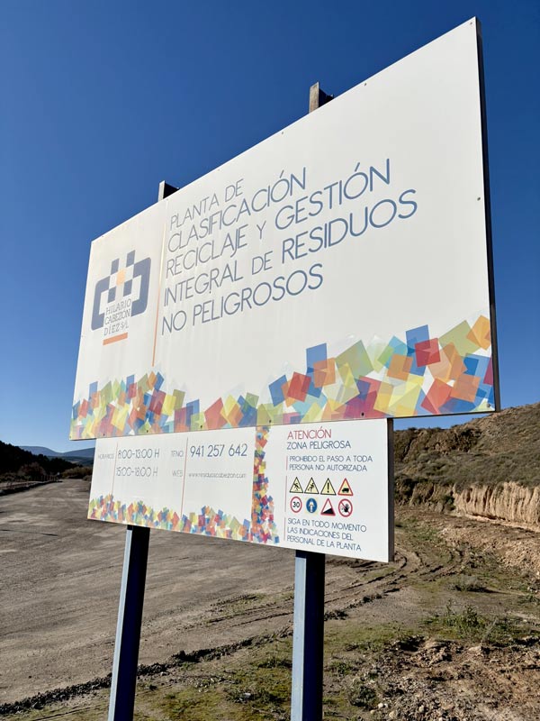 Gestión integral de Residuos en La Rioja - Residuos Cabezón