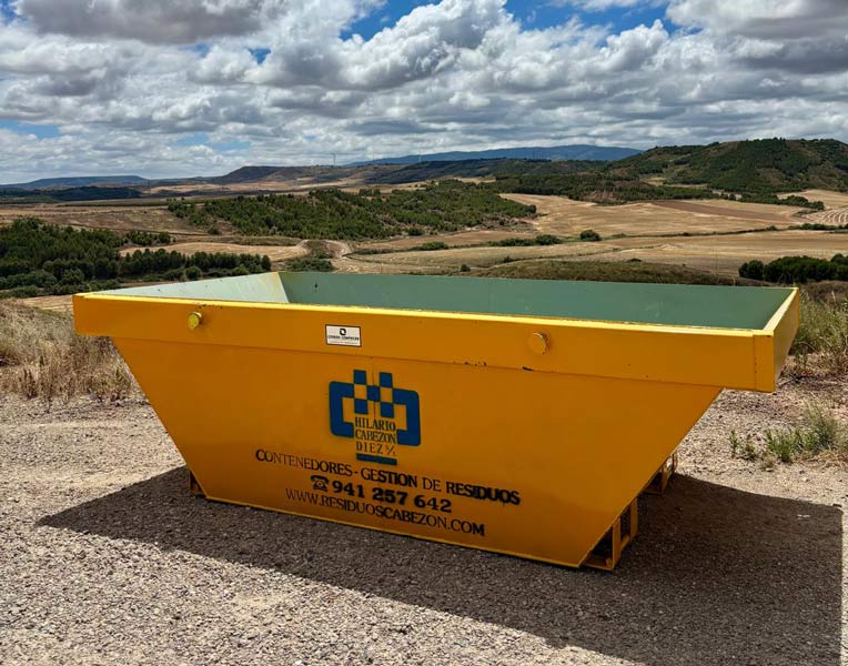 Alquiler de Contenedores en La Rioja - Residuos Cabezón