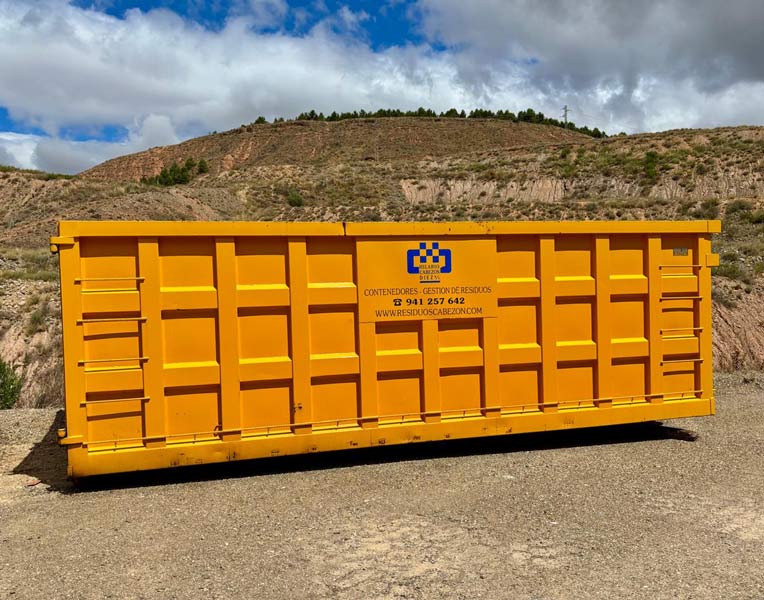 Alquiler de Contenedores en La Rioja - Residuos Cabezón