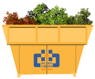 Alquiler de contenedores para poda y jardinería en La Rioja