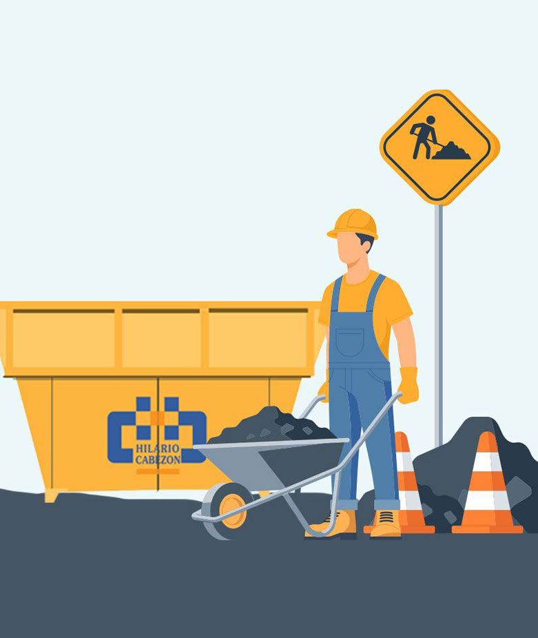 Alquiler de contenedores para escombros y residuos de obra en La Rioja