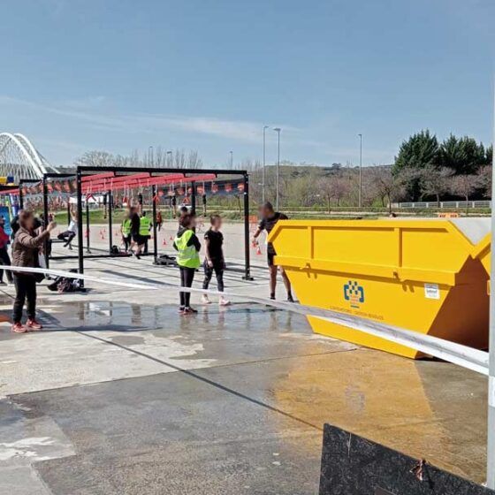 Residuos Cabezón en la Ebrox OCR Race de Logroño