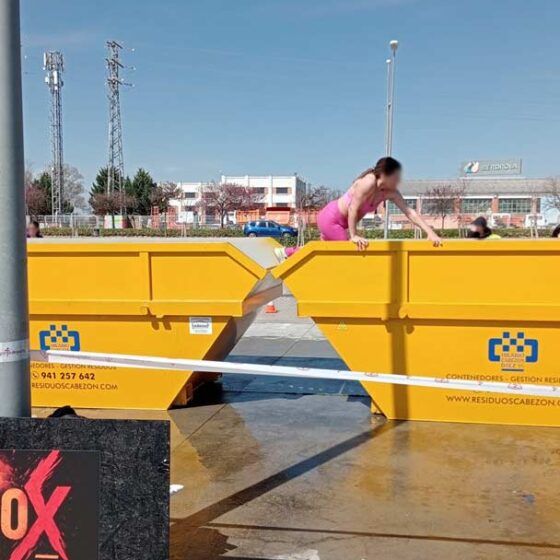 Residuos Cabezón en la Ebrox OCR Race de Logroño