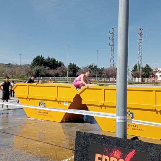 Residuos Cabezón en la Ebrox OCR Race de Logroño