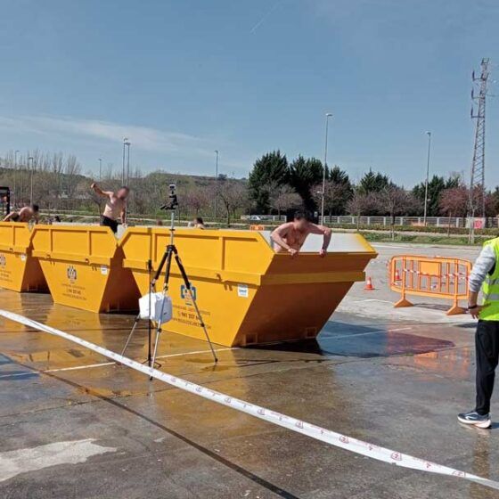 Residuos Cabezón en la Ebrox OCR Race de Logroño